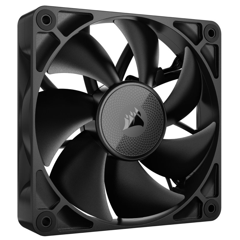 Detalle de Corsair iCUE LINK RX120 Expansion Fan: Ventilador suplementario PWM de 120 mm negro