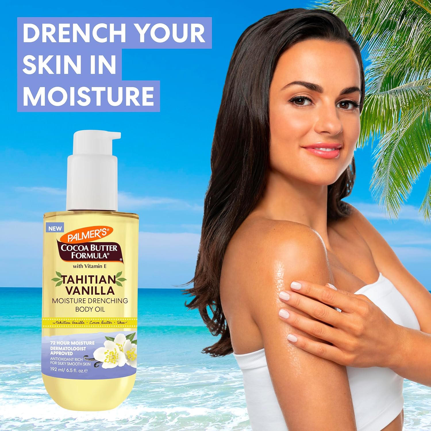 Detalle 2 de Palmer's Cocoa Butter Body Oil 72Hr