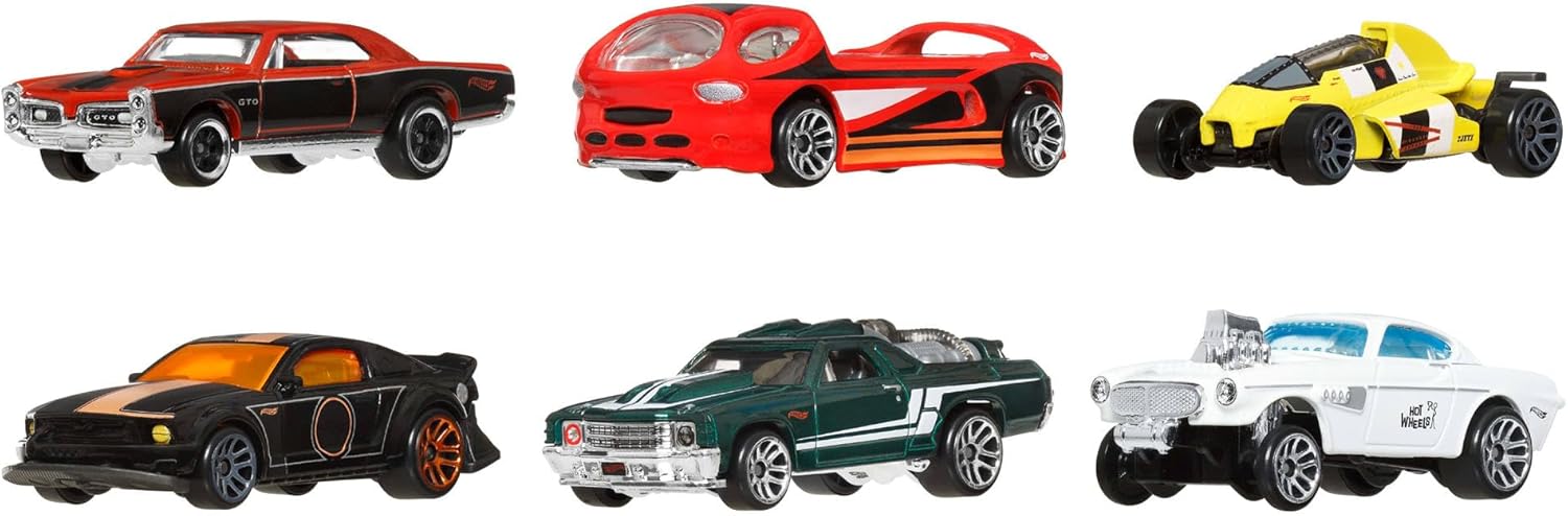 Thumbnail 1 de Hot Wheels HW Legends 1:64 die-cast vehicle multipack (set of 6, styles may vary)