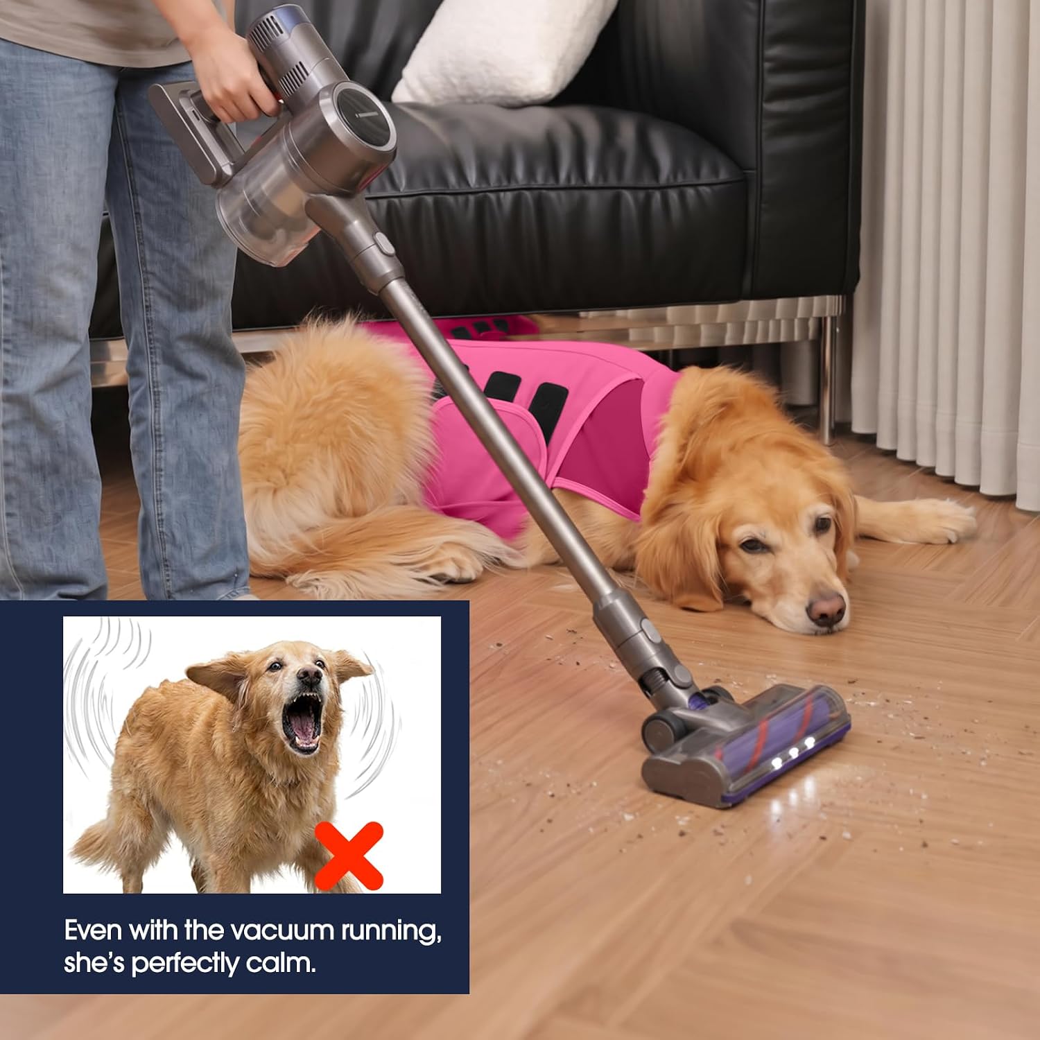 Detalle 2 de IECOii Dog Calming Vest, Size L