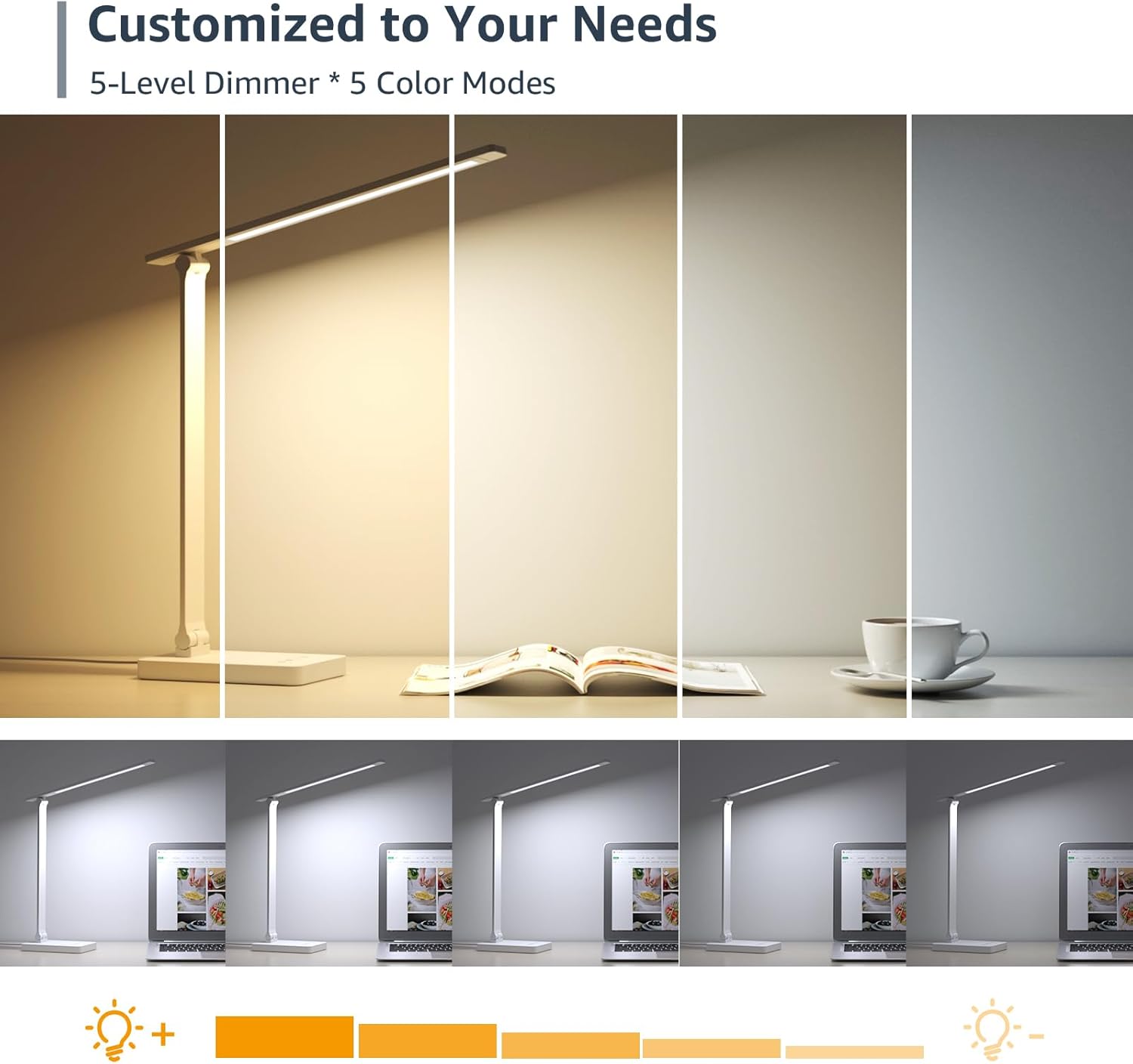 Thumbnail 1 de Lepro Desk Lamp 9.2W dimmable LED desk lamp