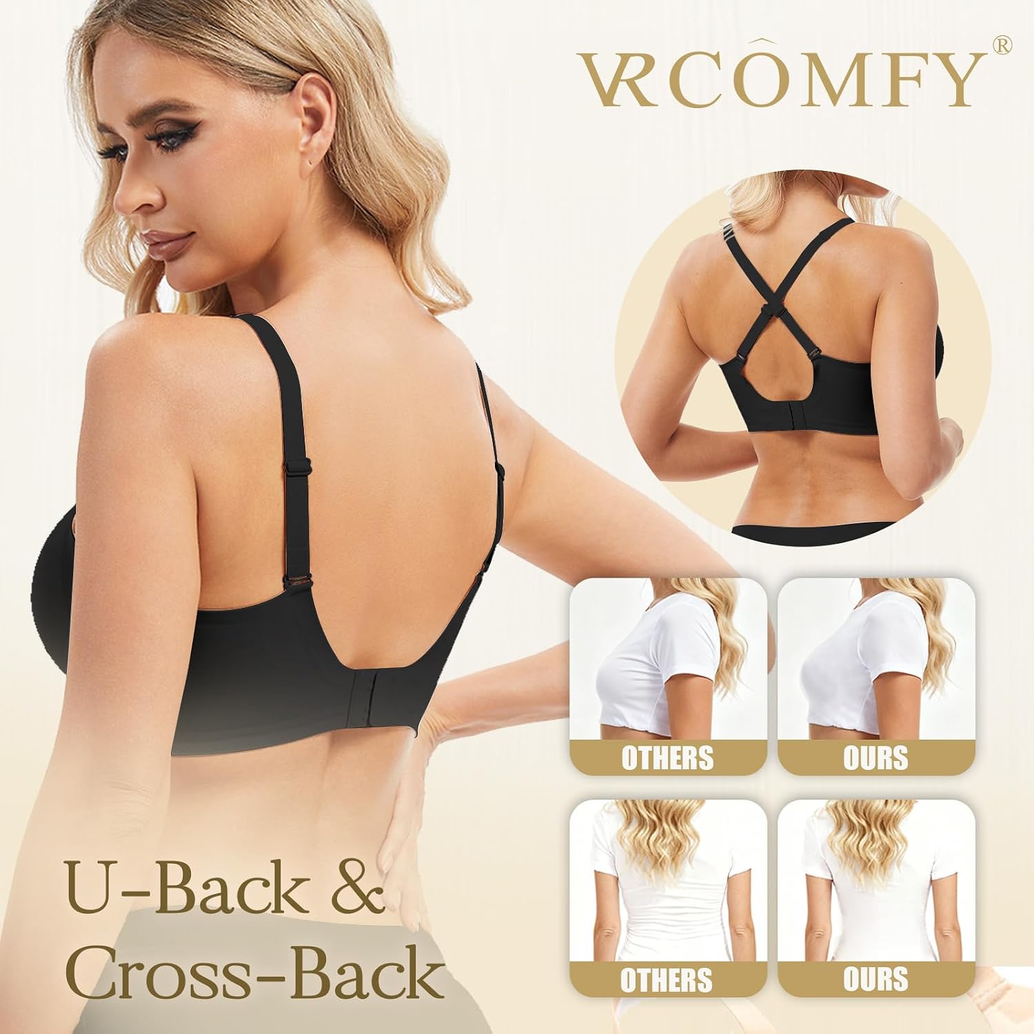 Detalle de VRCOMFY Wireless Bra