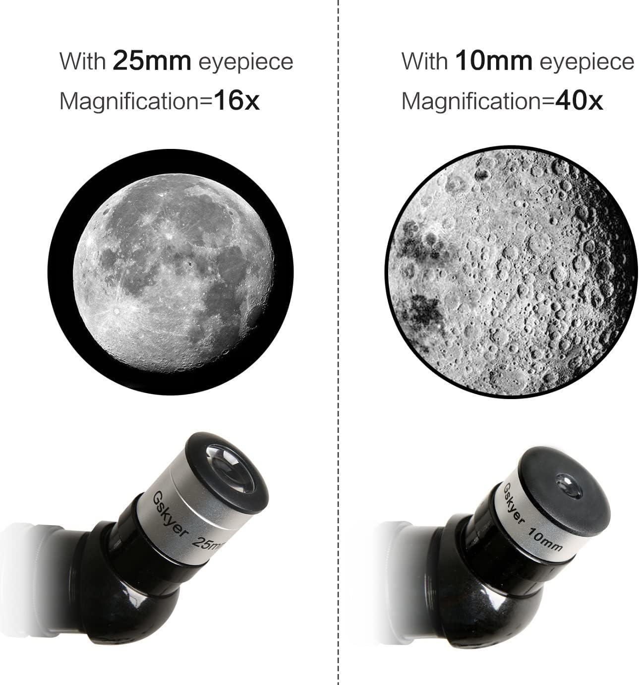 Detalle de Gskyer D-70400 telescopio rifrattore apertura 70 mm 🔭