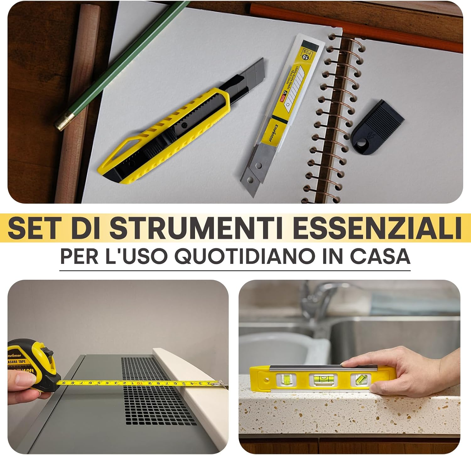 Thumbnail 4 de Enventor Cassetta Attrezzi 158 pezzi