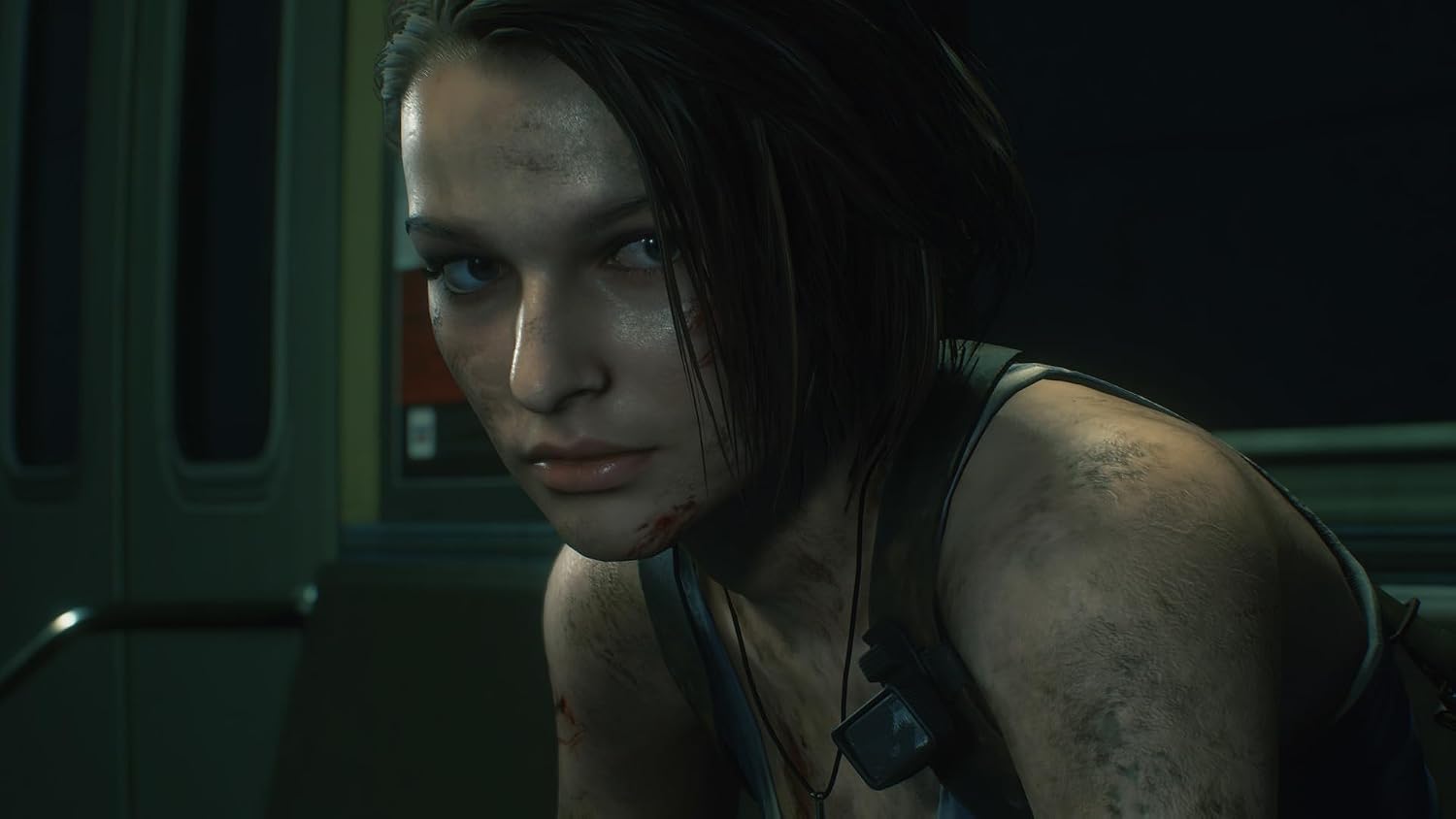 Detalle de Resident Evil 3 Remake sur PS5 : Jill Valentine face au Nemesis