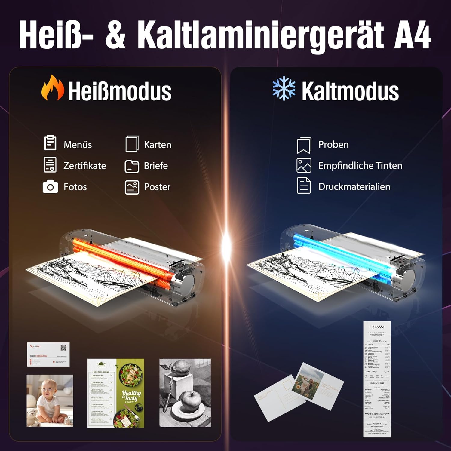 Thumbnail 1 de OidoZac A4 Laminiergerät 9 Zoll 🖨️