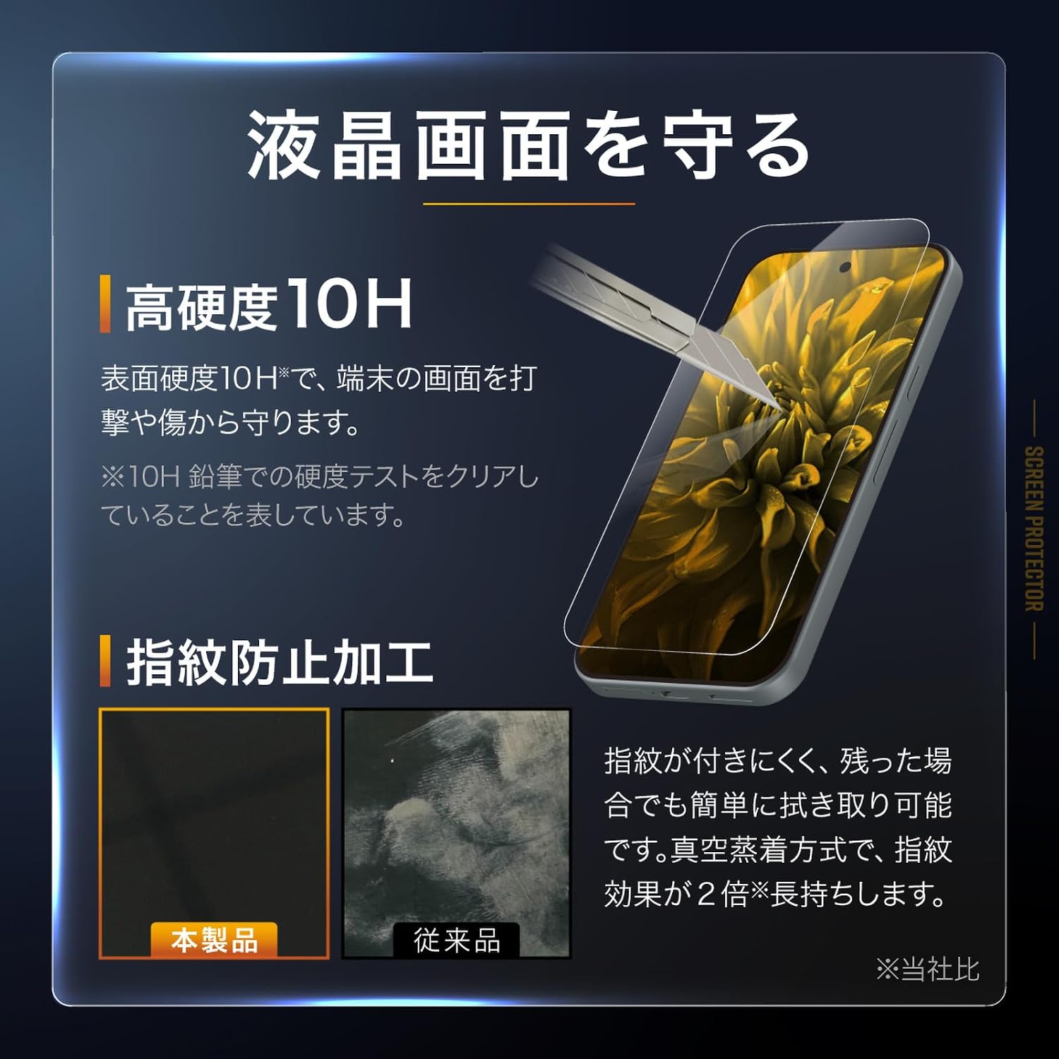 Detalle de ルプラス LN-26SQ2FGSET AQUOS R11用ガラスフィルム・レンズ保護ガラスセット 超透明10H