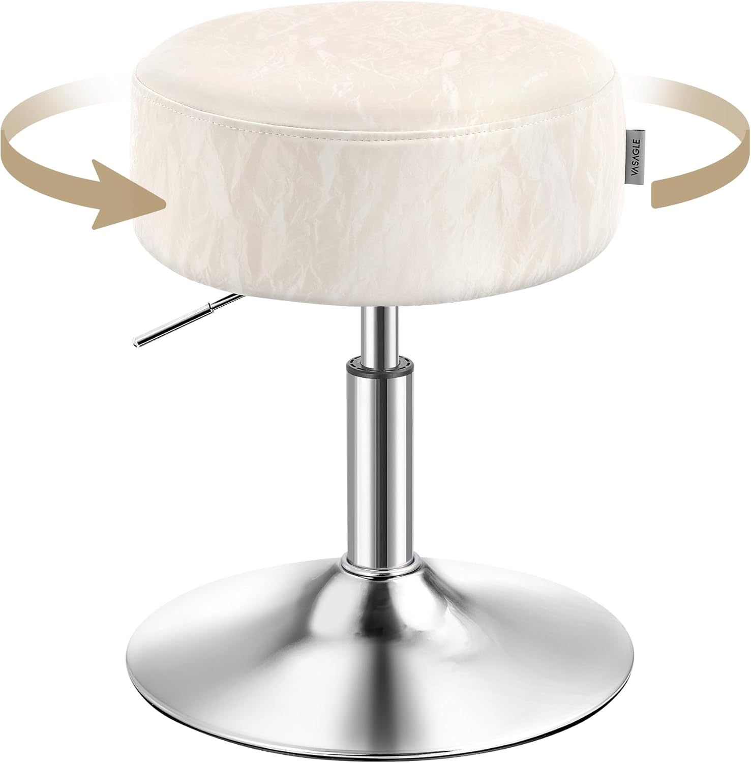 Detalle de VASAGLE LJB120W01 sgabello trucco regolabile 45,5–57,5 cm