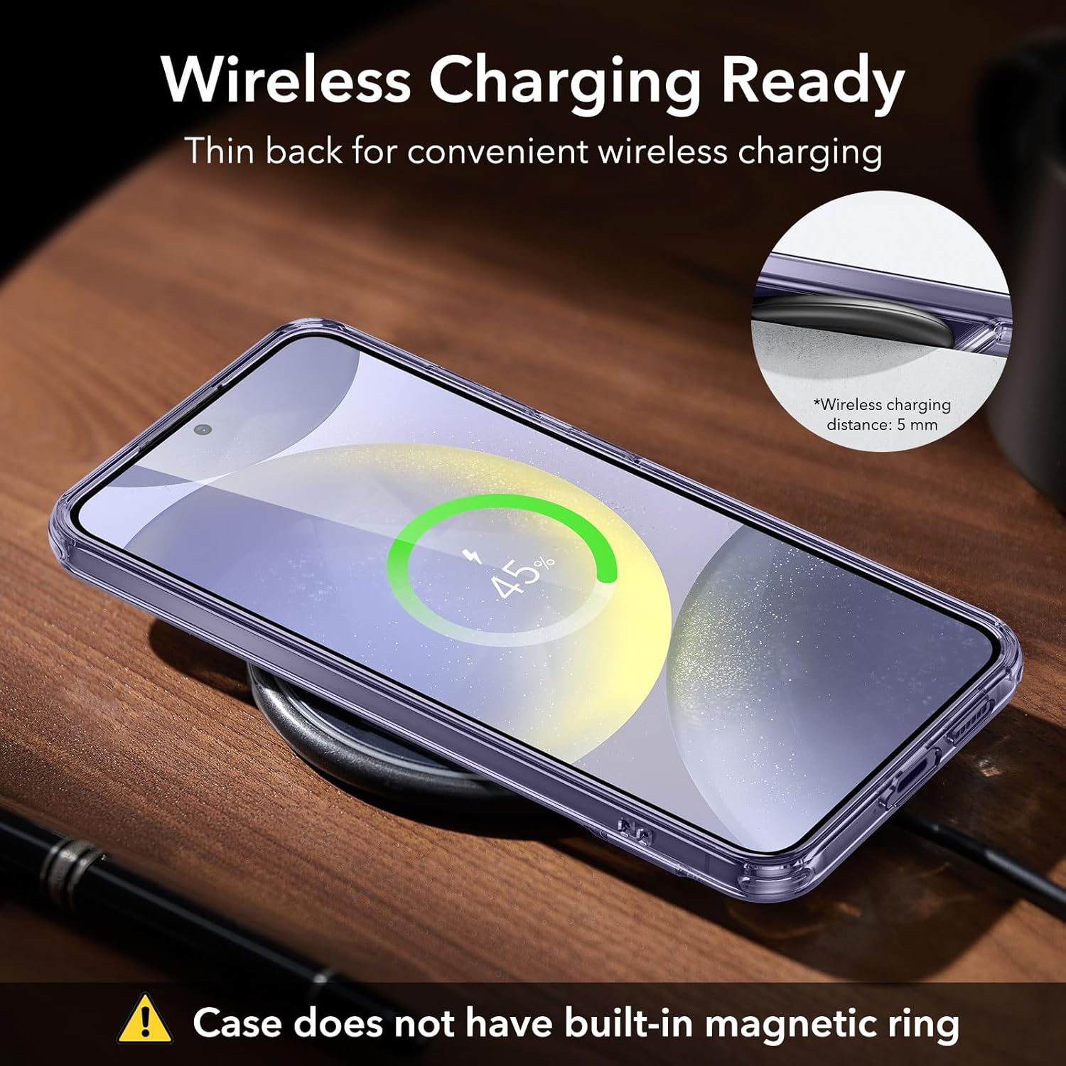 Thumbnail 6 de ESR Coque avec béquille pour Samsung Galaxy S24 – protection militaire et support réglable
