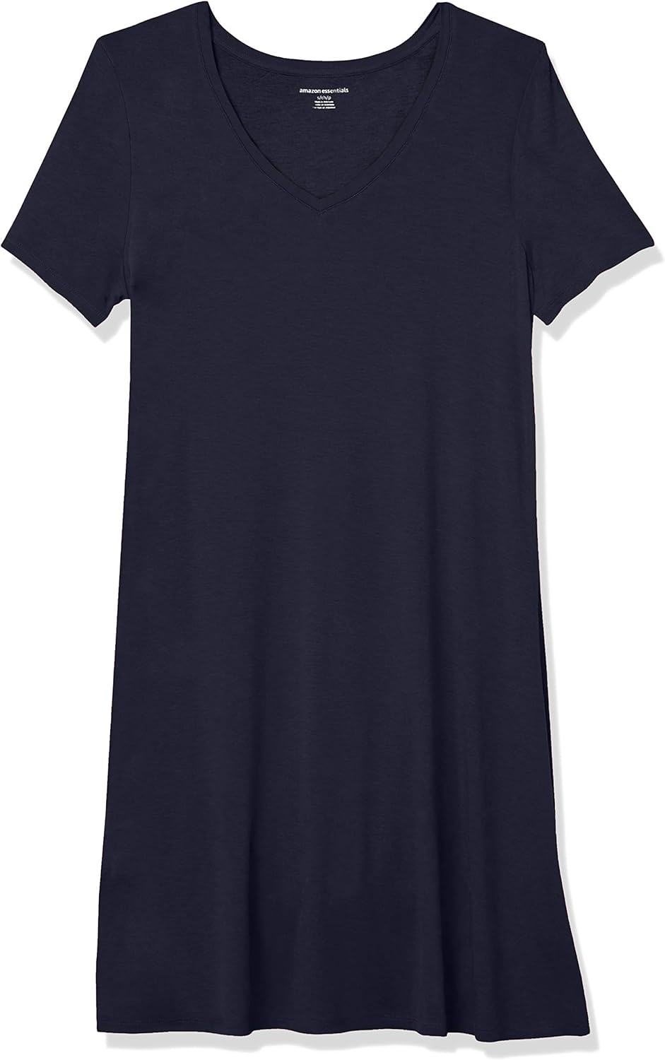 Thumbnail 3 de Amazon Essentials Damen Swingkleid mit V-Ausschnitt (kurzärmelig, normale Passform)