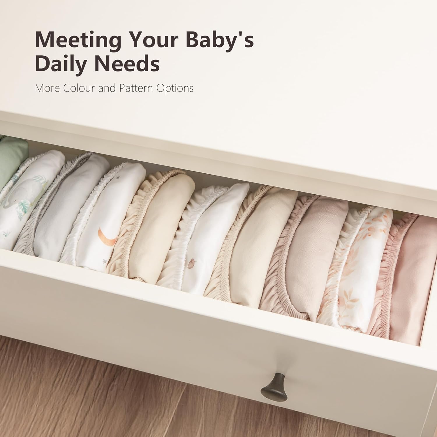 Thumbnail 6 de Susurration Next to Me Crib Sheets 90x50cm – 2 Pack, Breathable Microfibre Bassinet Sheets