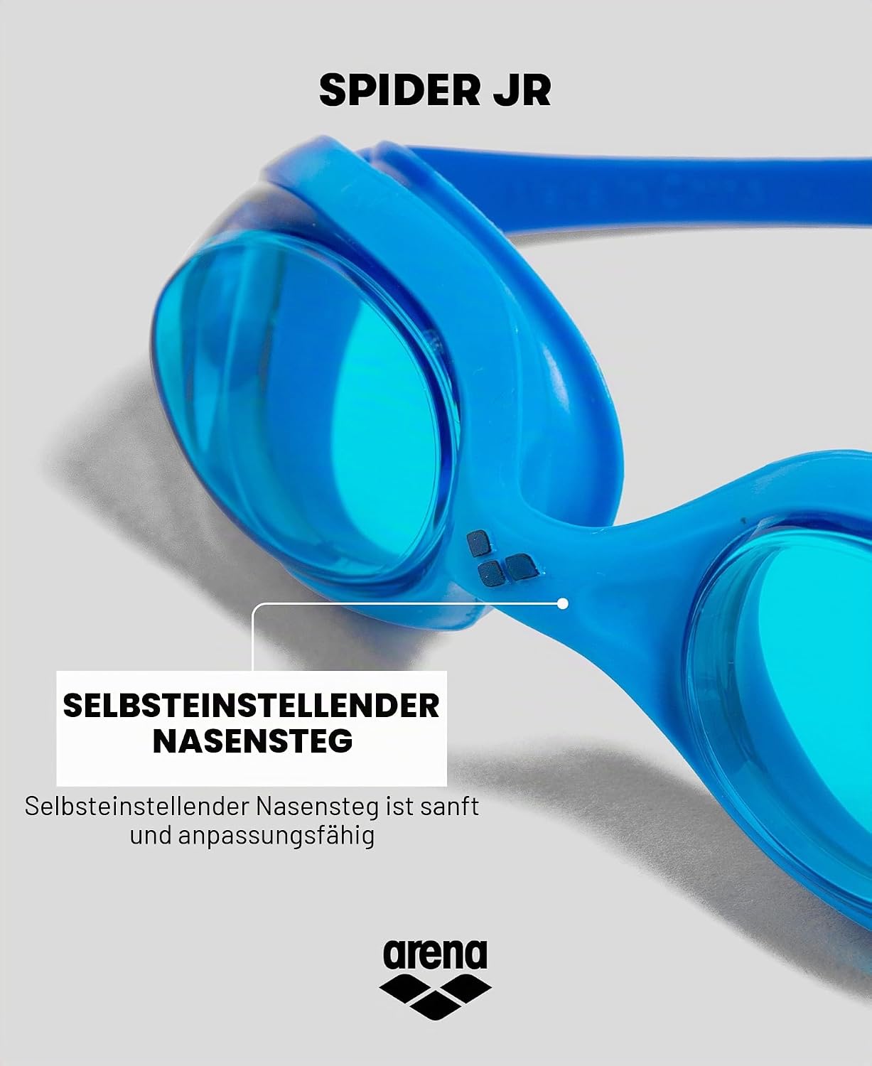 Thumbnail 6 de ARENA Spider Junior Mirror Schwimmbrille – für Kinder von 6 bis 12 Jahren