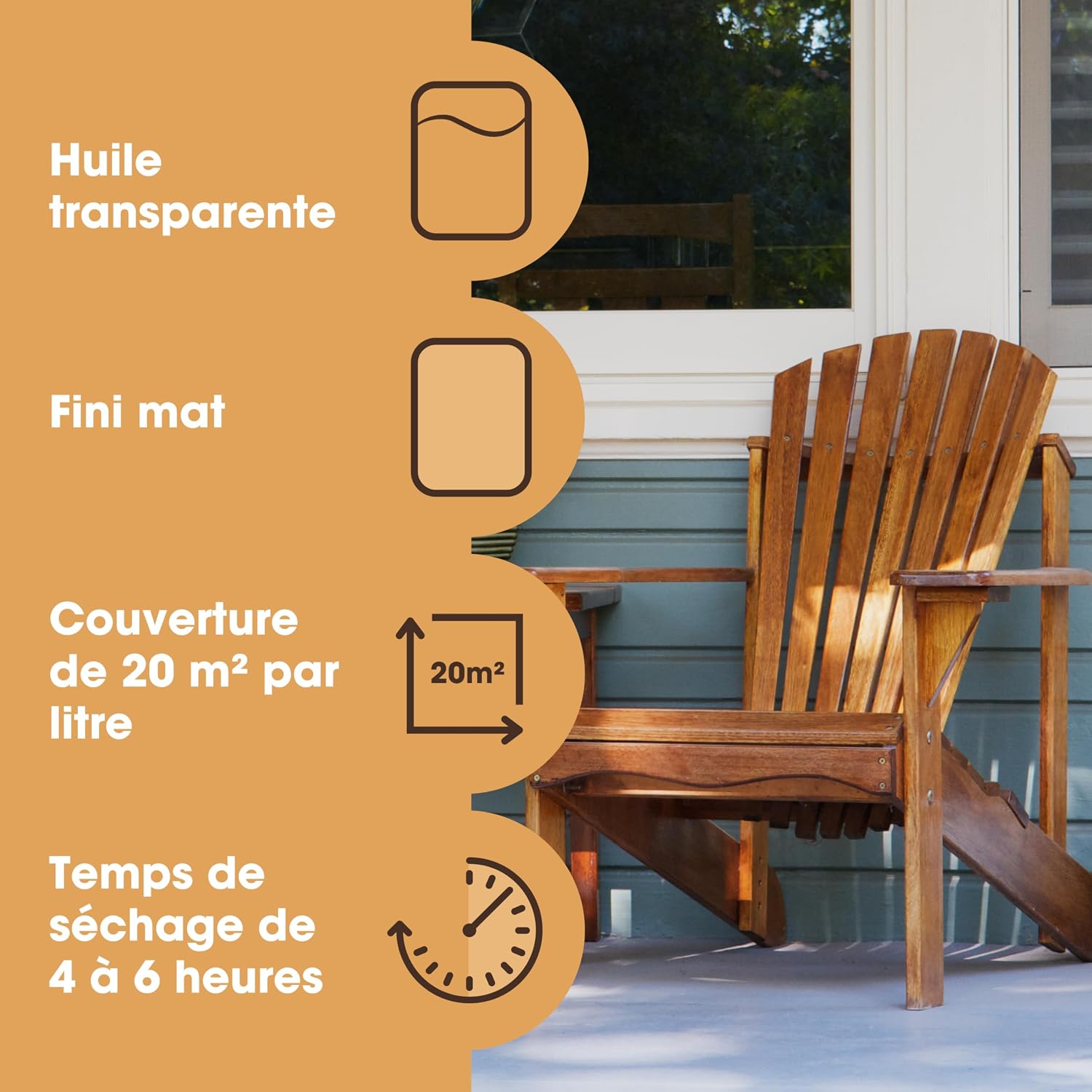 Thumbnail 5 de Furniture Clinic Huile Teck 500 ml
