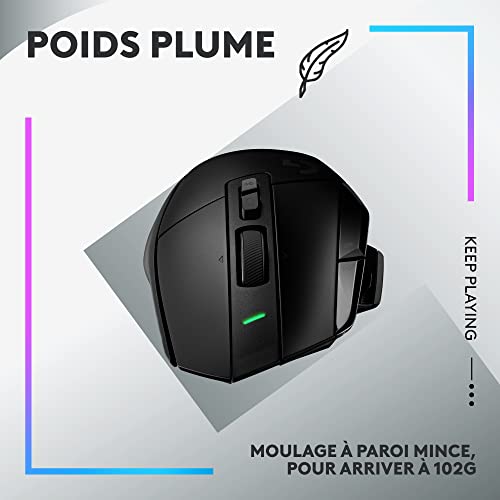 Detalle de Logitech G G502 X LIGHTSPEED Souris Gaming Sans Fil — précision et réactivité repensées
