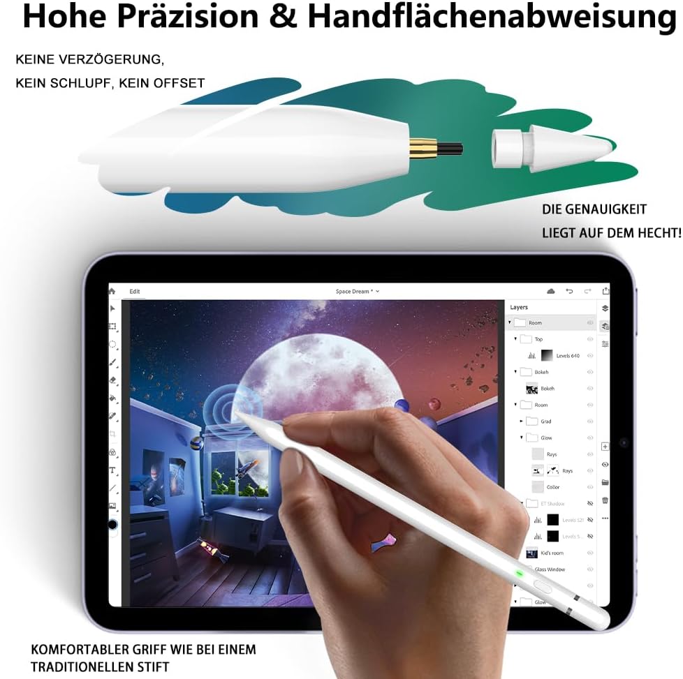 Detalle 2 de KIROSA Pencil für iPad mit USB-C