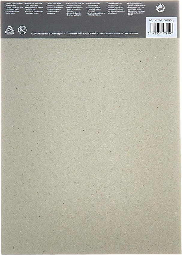 Thumbnail 3 de CANSON Calque Satin 50 feuilles A4 ⚙️