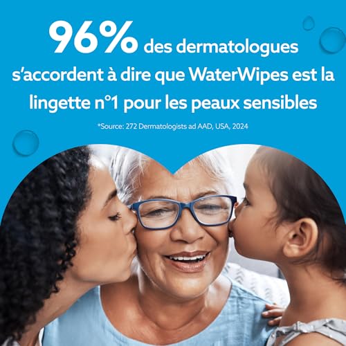 Thumbnail 9 de WaterWipes Peau Sensible+ Lingettes Nouveau-Né et Bébé – 18 paquets