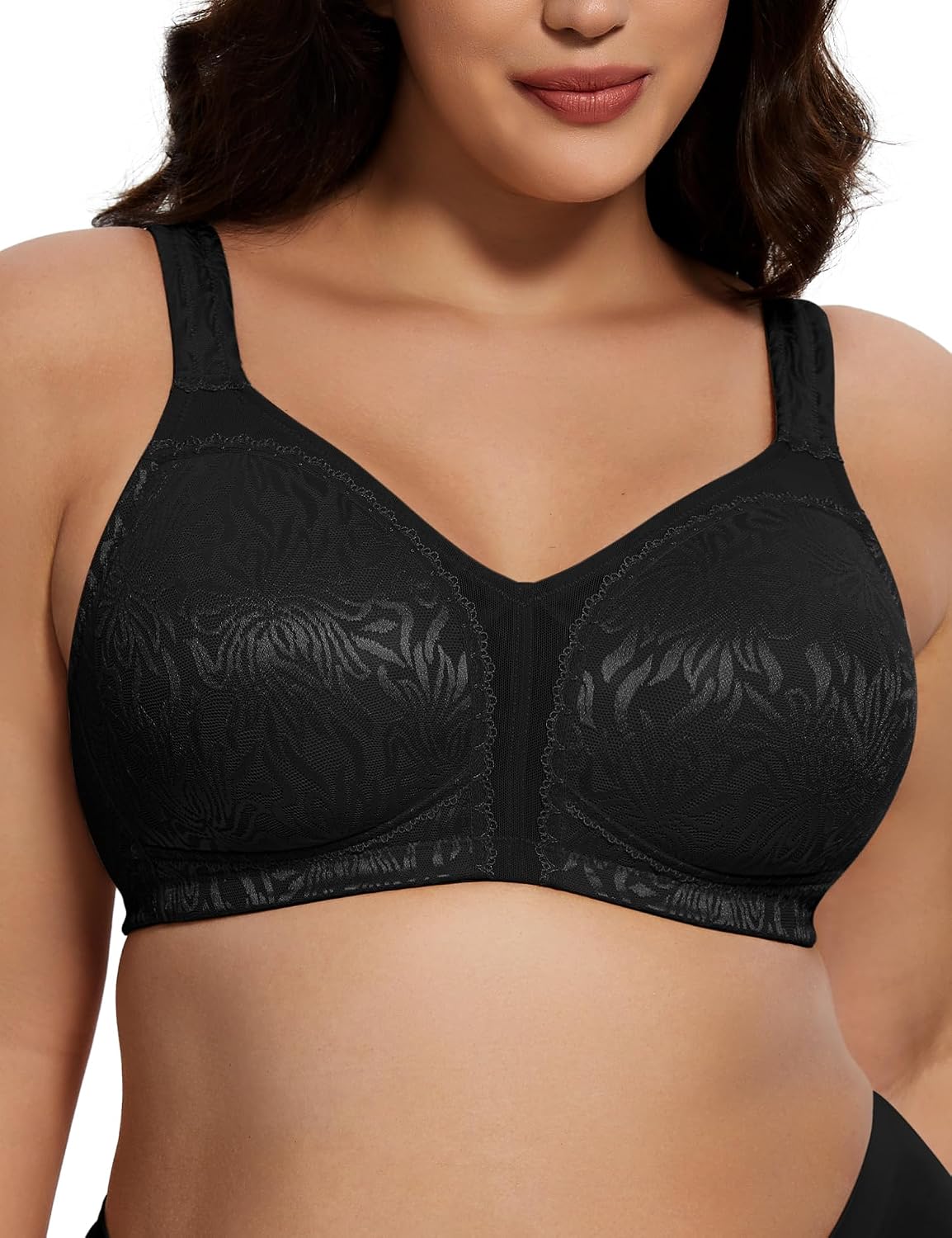 Detalle de Deyllo Women's Comfort Minimizer Bra
