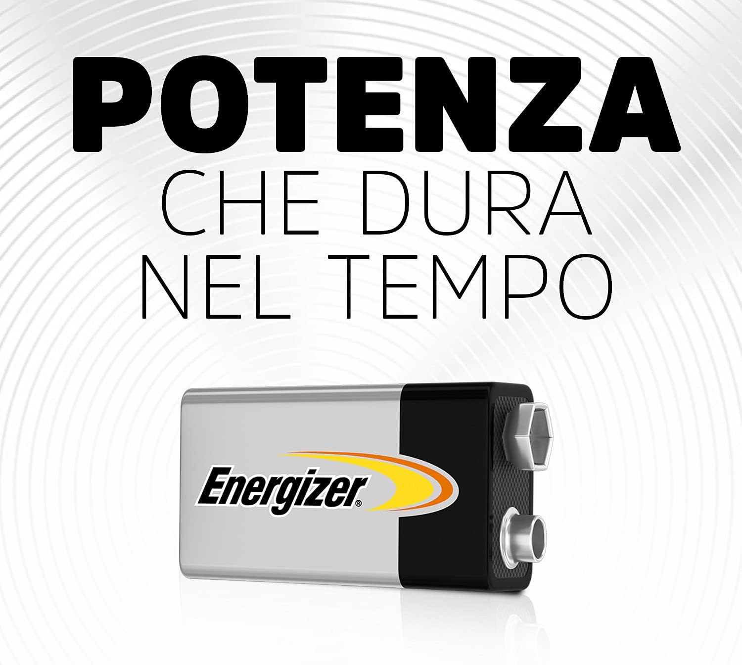 Detalle de Energizer Alkaline Power 9V - Confezione da 8 pile alcaline per rilevatori e giocattoli