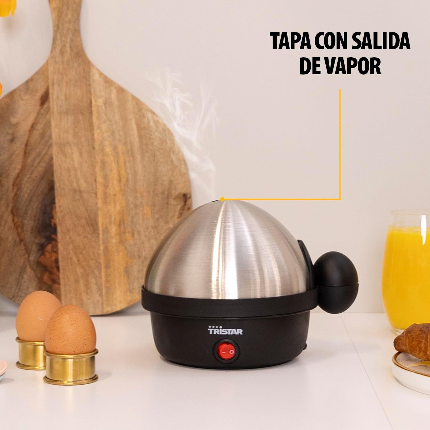 Thumbnail 2 de Tristar EK-3076 Cocedor de huevos para 7 unidades