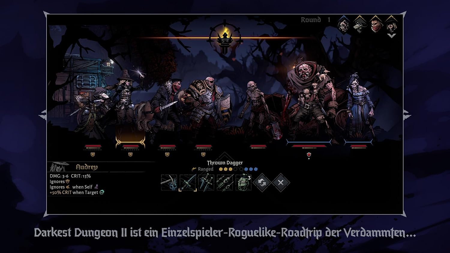 Detalle de Darkest Dungeon 2: Anniversary Edition (PlayStation 5) – Kaufentscheidung und Überblick