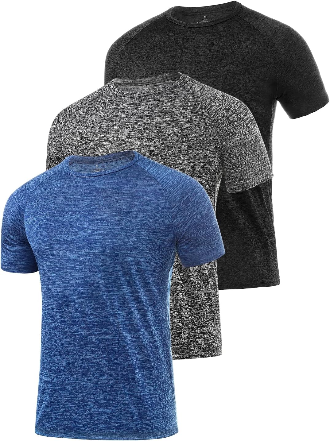 Thumbnail 6 de Star Vibe 3er Pack Sportshirt Set Herren – atmungsaktive Funktions-T-Shirts kurzarm