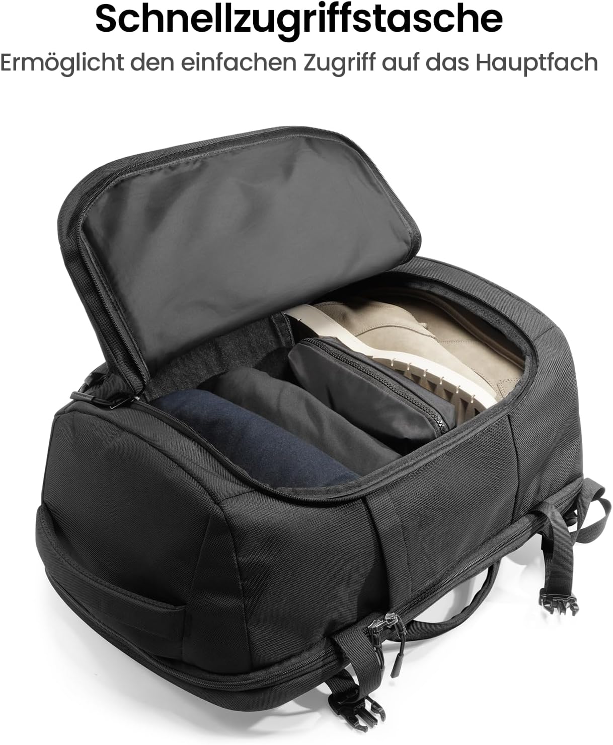 Thumbnail 3 de tomtoc 40L Reiserucksack – TSA-freundlich, 52 x 33 x 23 cm, Handgepäck für 15,6–17 Zoll