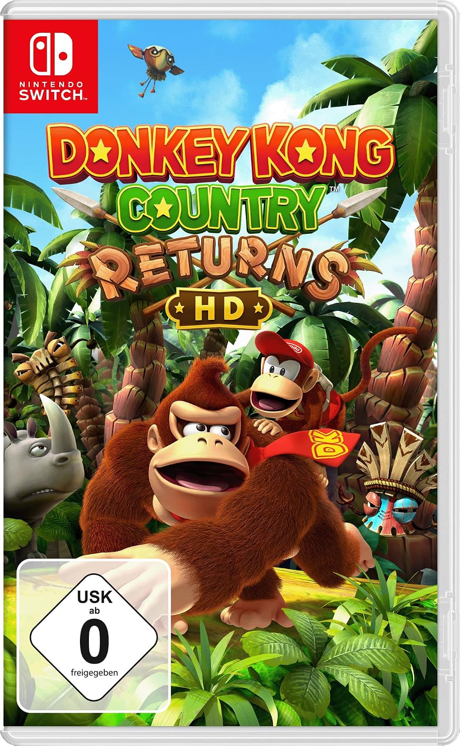 Detalle de Donkey Kong Country Returns HD – Jump’n’Run für Nintendo Switch Fans
