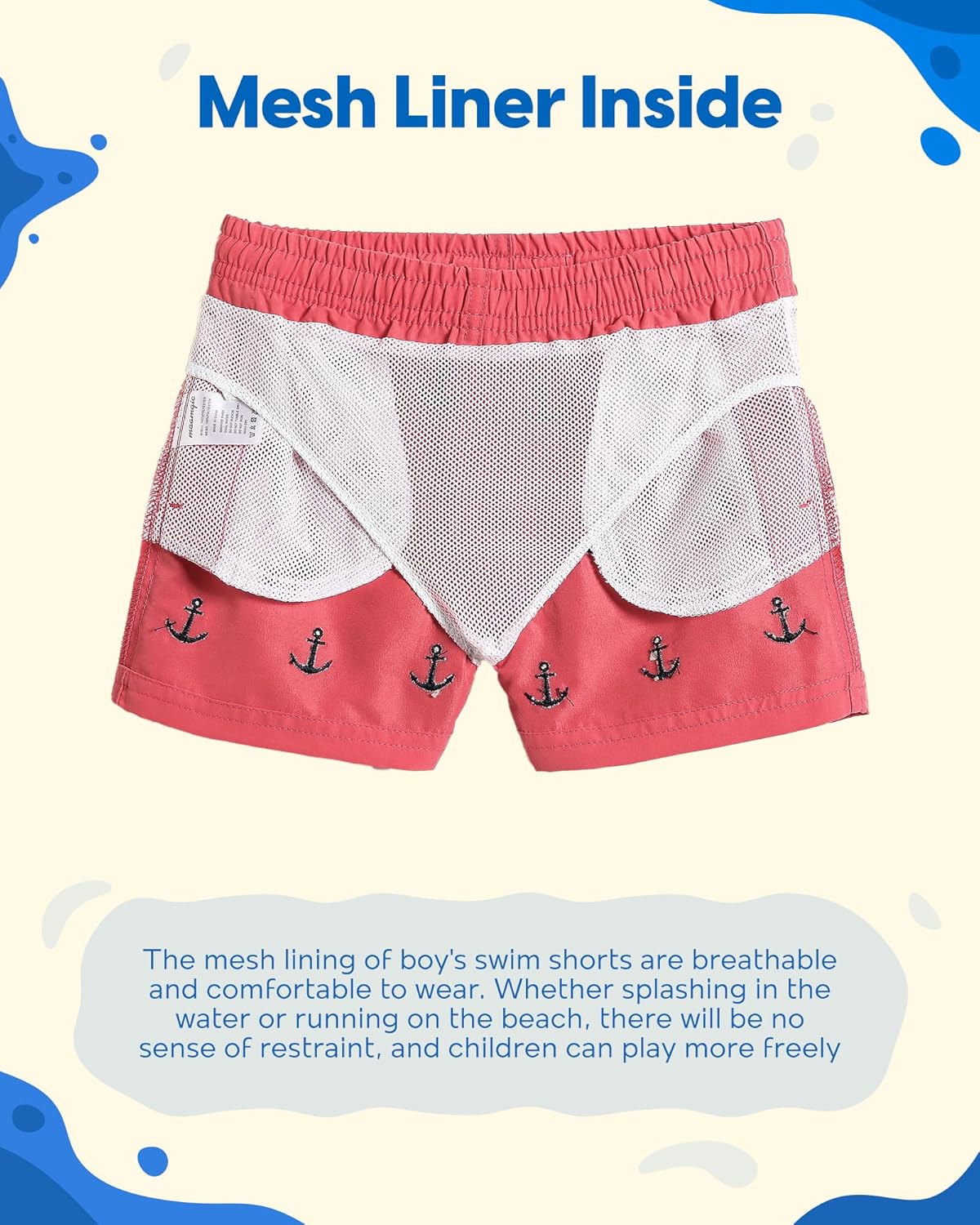 Thumbnail 3 de maamgic Boys Swim Trunks: Versatile Toddler & Youth Swimwear With Quick-Dry Comfort