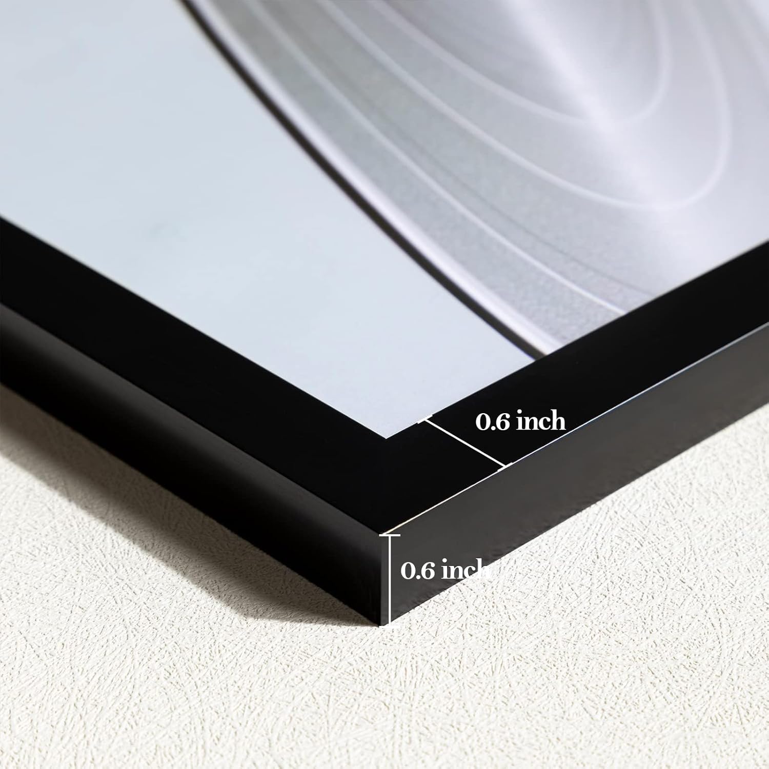 Detalle de eletecpro 12.5 x 12.5-Inch Vinyl Record Frames, Black, 15-Pack