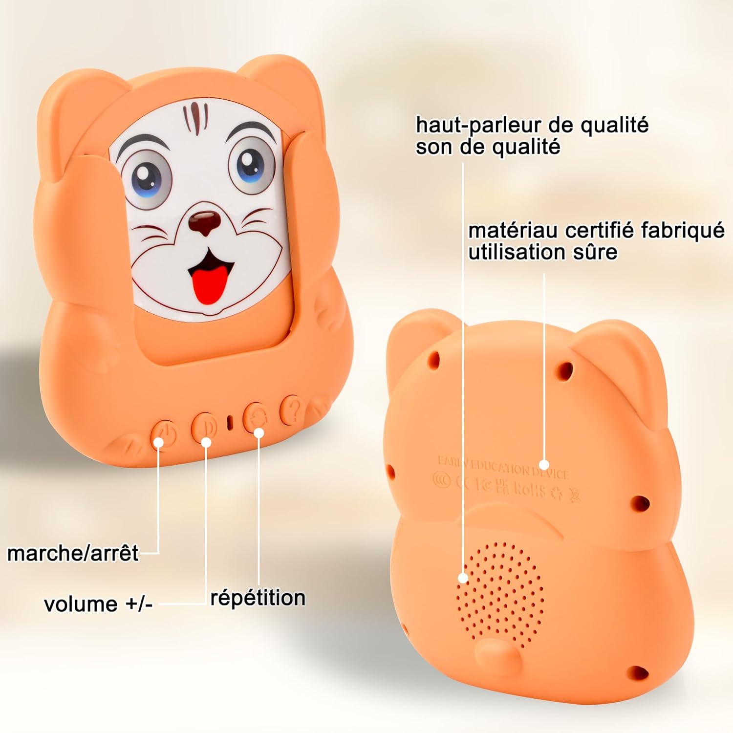 Detalle de Cartes flash parlantes 510 mots