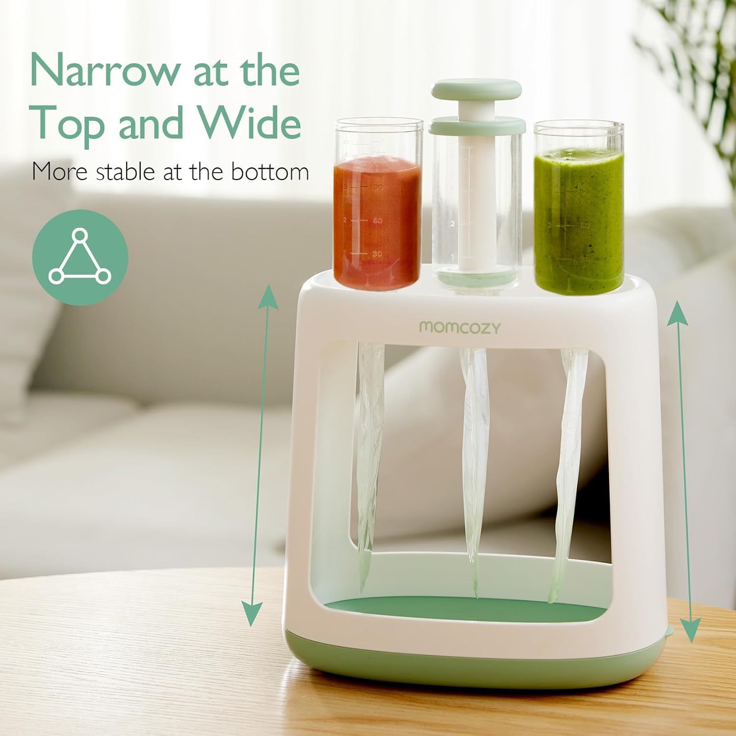 Detalle de Momcozy squeeze station for baby food