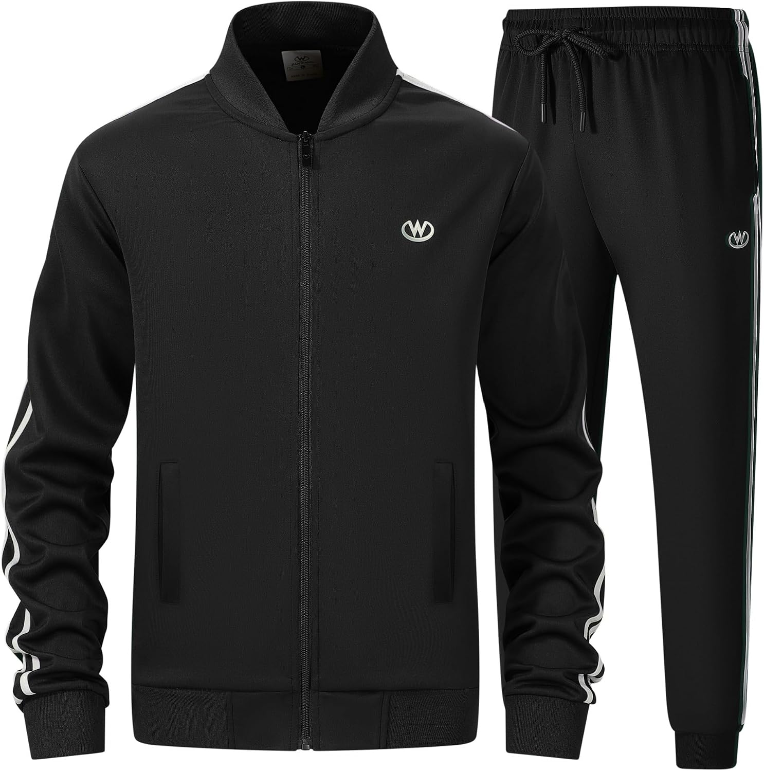 Thumbnail 6 de wiebdncj Herren Trainingsanzug im 2-Teile-Set (Langarm) mit Jacke und Hose
