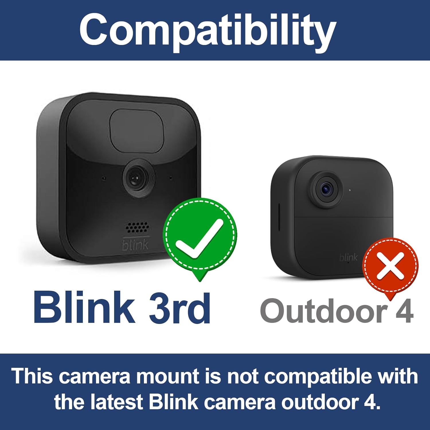 Thumbnail 1 de Blink Outdoor Camera Wall Mount Bracket (Weatherproof Protective Cover & 360° Adjustable) – 1 Pack