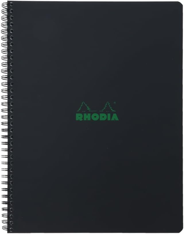 Detalle de RHODIA 119912C Greenbook Notebook – A4+ 100% Recycled, 160 Pages, Small Squares