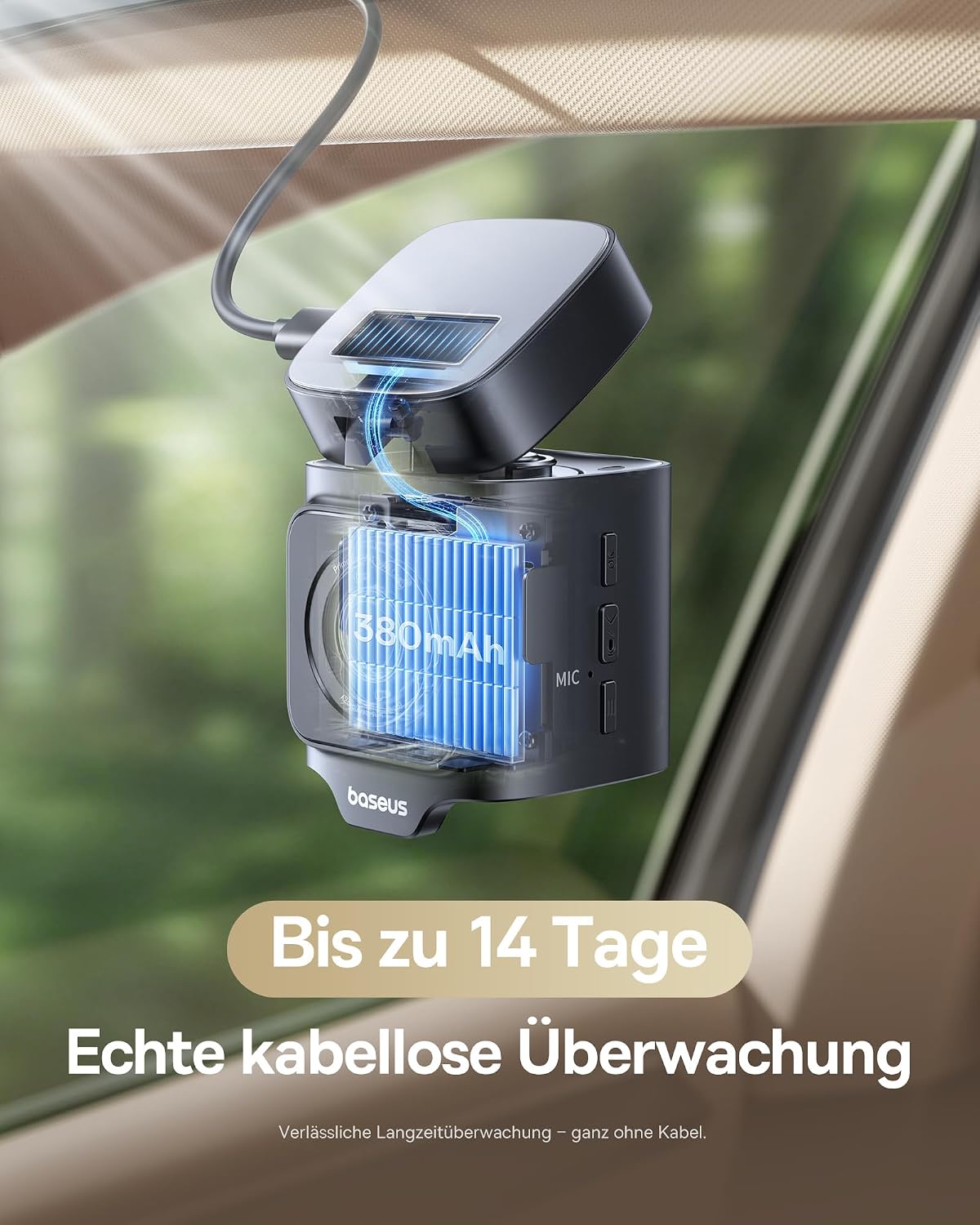 Detalle 2 de Baseus VD1 Pro Dashcam 4K