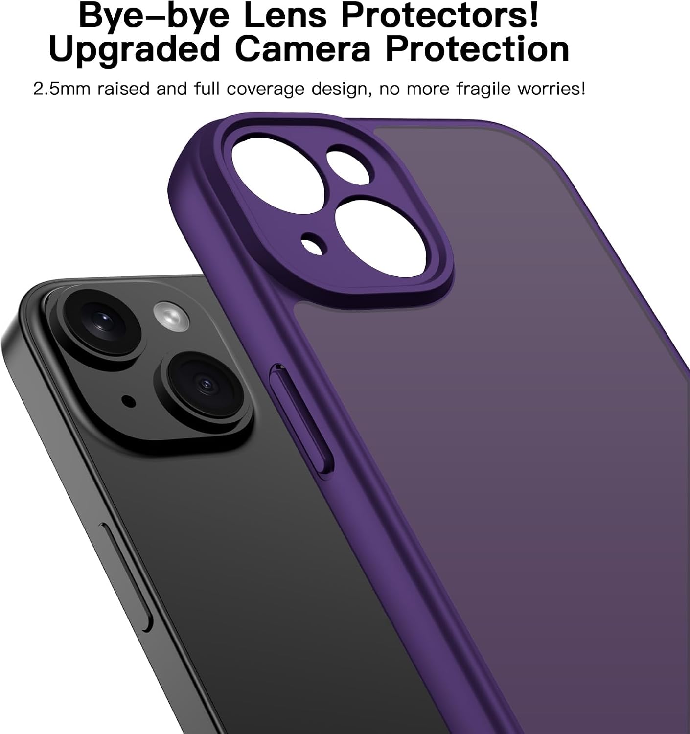 Detalle 1 de ORDA Hülle iPhone 13 6,1 Zoll Dunkel Violett