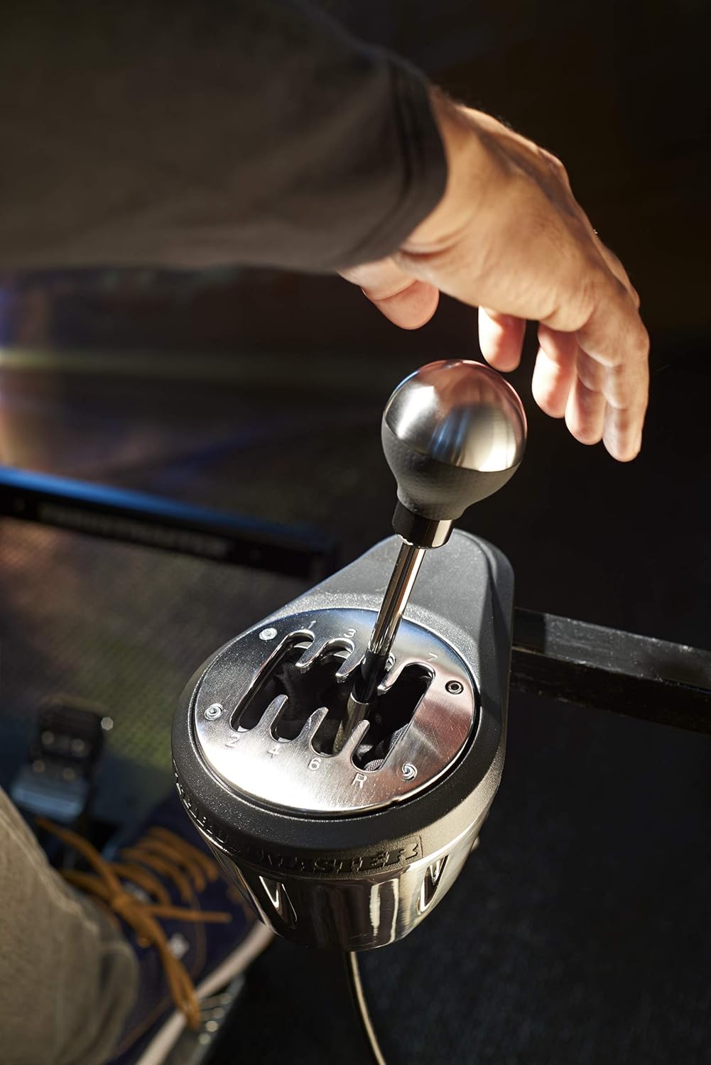 Thumbnail 2 de Thrustmaster TH8A Shifter for PS5, PS4, Xbox Series X|S, PC — H-Pattern & Sequential Sim Racing Shifter