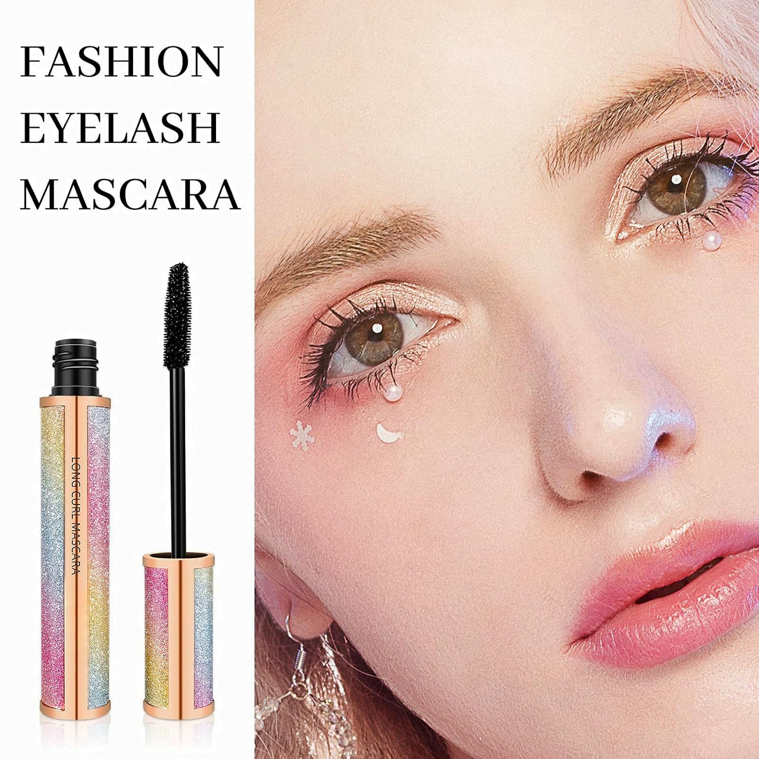 Detalle de Mcukv Tubing Mascara, 4D Silk Fiber Lash Mascara for Length and Volume