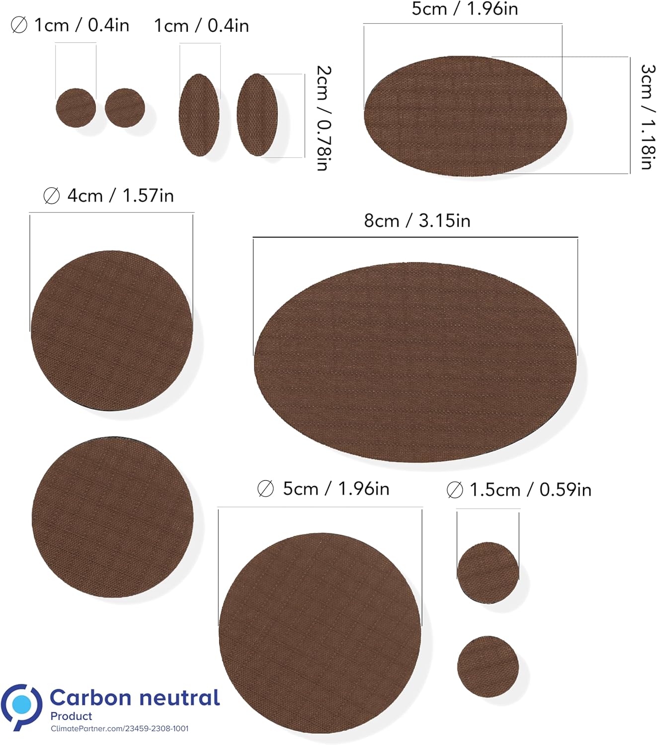 Thumbnail 2 de aZengear Repair Patches DIY Kit (11 pcs, 30+ colours) for Down Jackets, Tents, Shoes & More