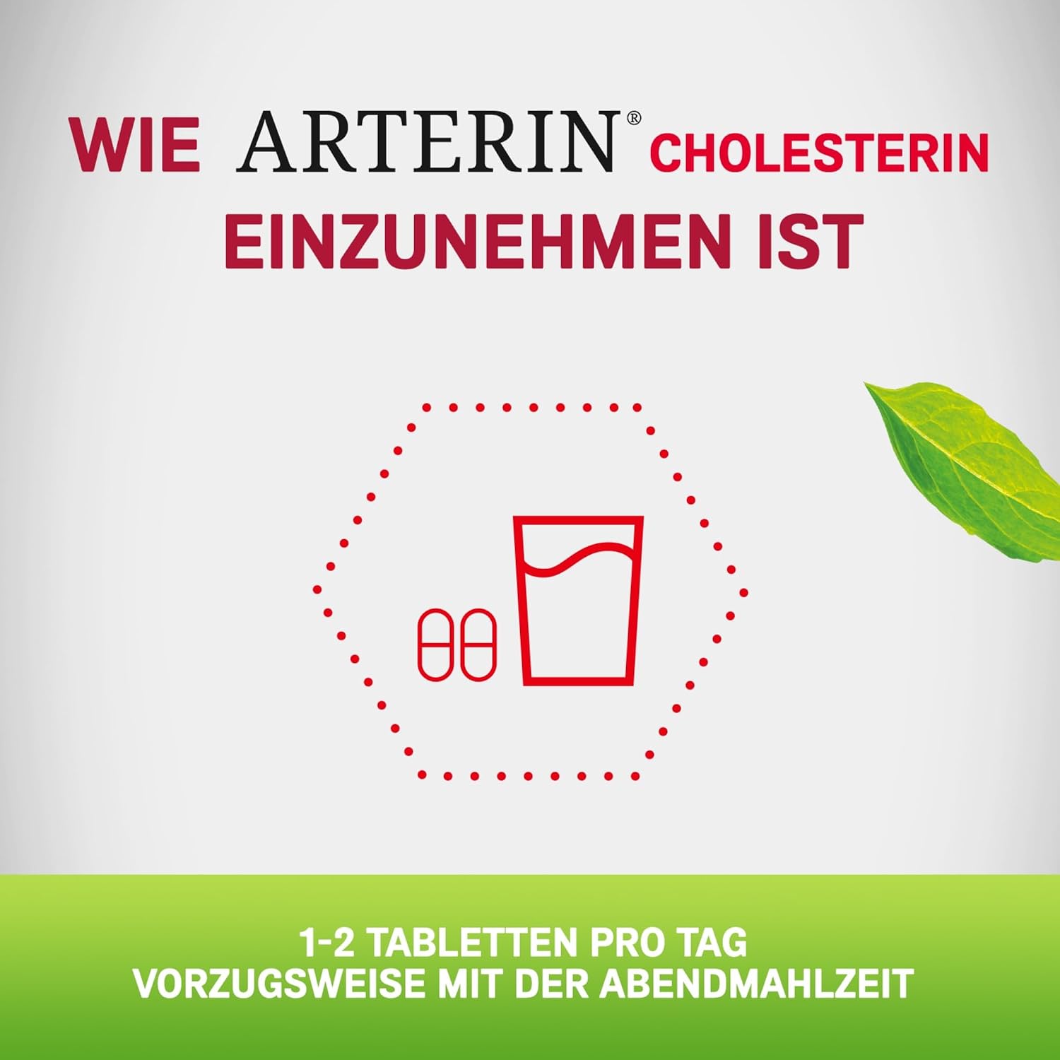 Thumbnail 5 de ARTERIN Cholesterin – Nahrungsergänzungsmittel mit Phytosterolen und Vitamin C, 1 x 90 Tabletten