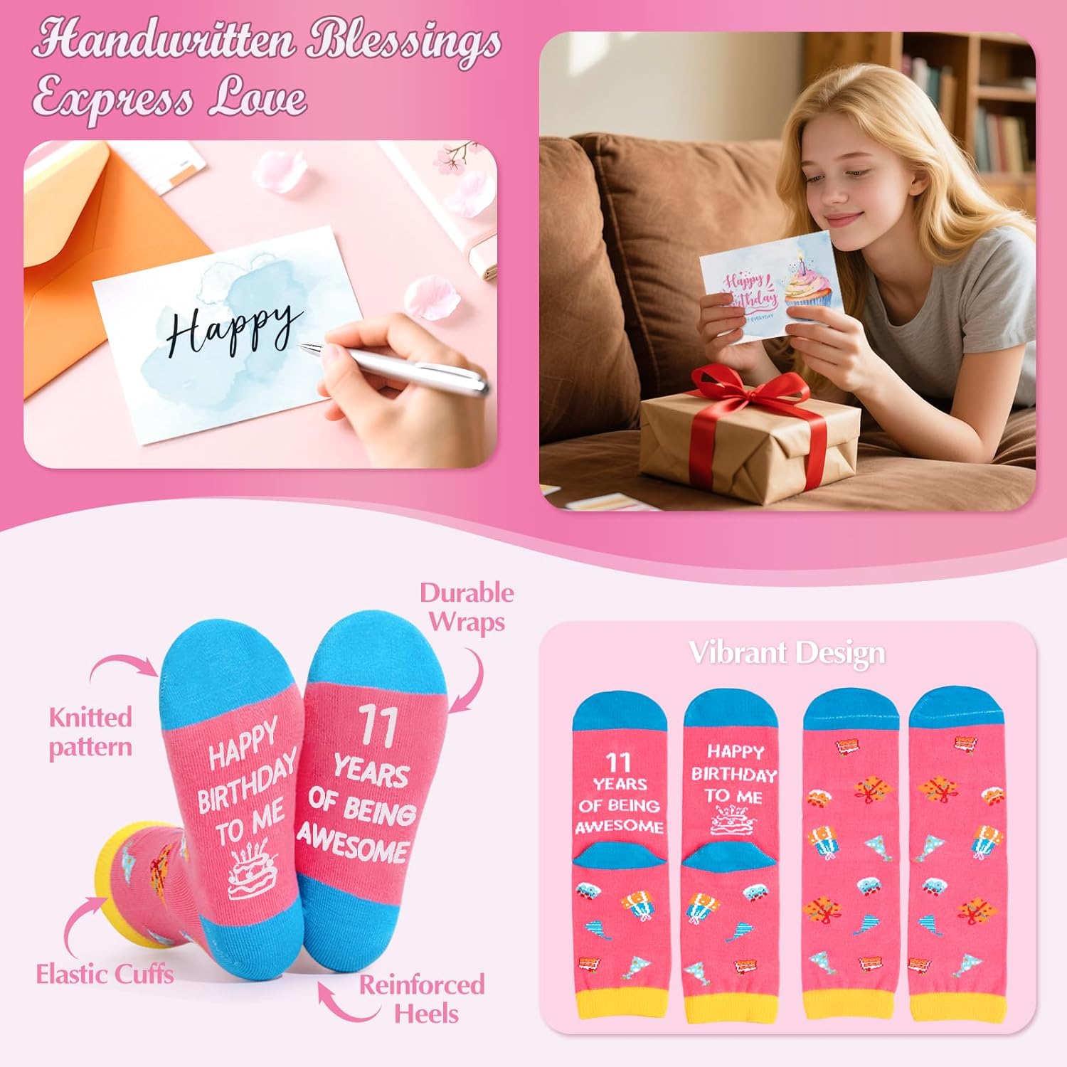 Thumbnail 5 de 11th Birthday Gift Set for Girls (25oz “In My 11th Birthday Era” Bottle) – Tween 11th Birthday Presents