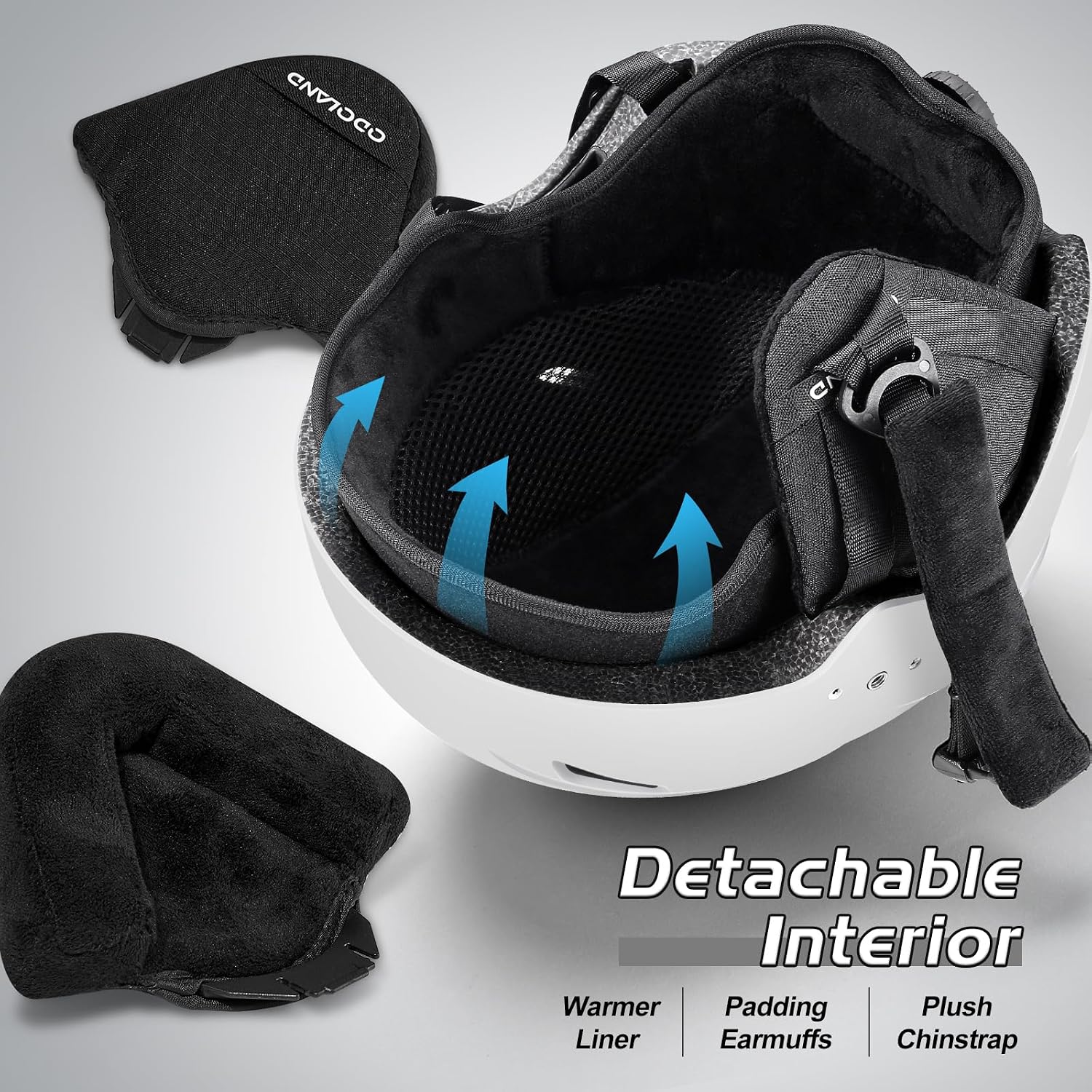 Thumbnail 5 de Odoland Ski Helmet with Visor goggles