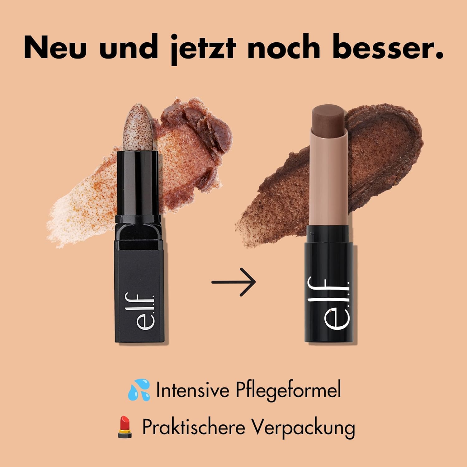 Thumbnail 4 de e.l.f. Lip Exfoliator Cotton Candy – feuchtigkeitsspendendes Lippenpeeling mit Jojobaöl