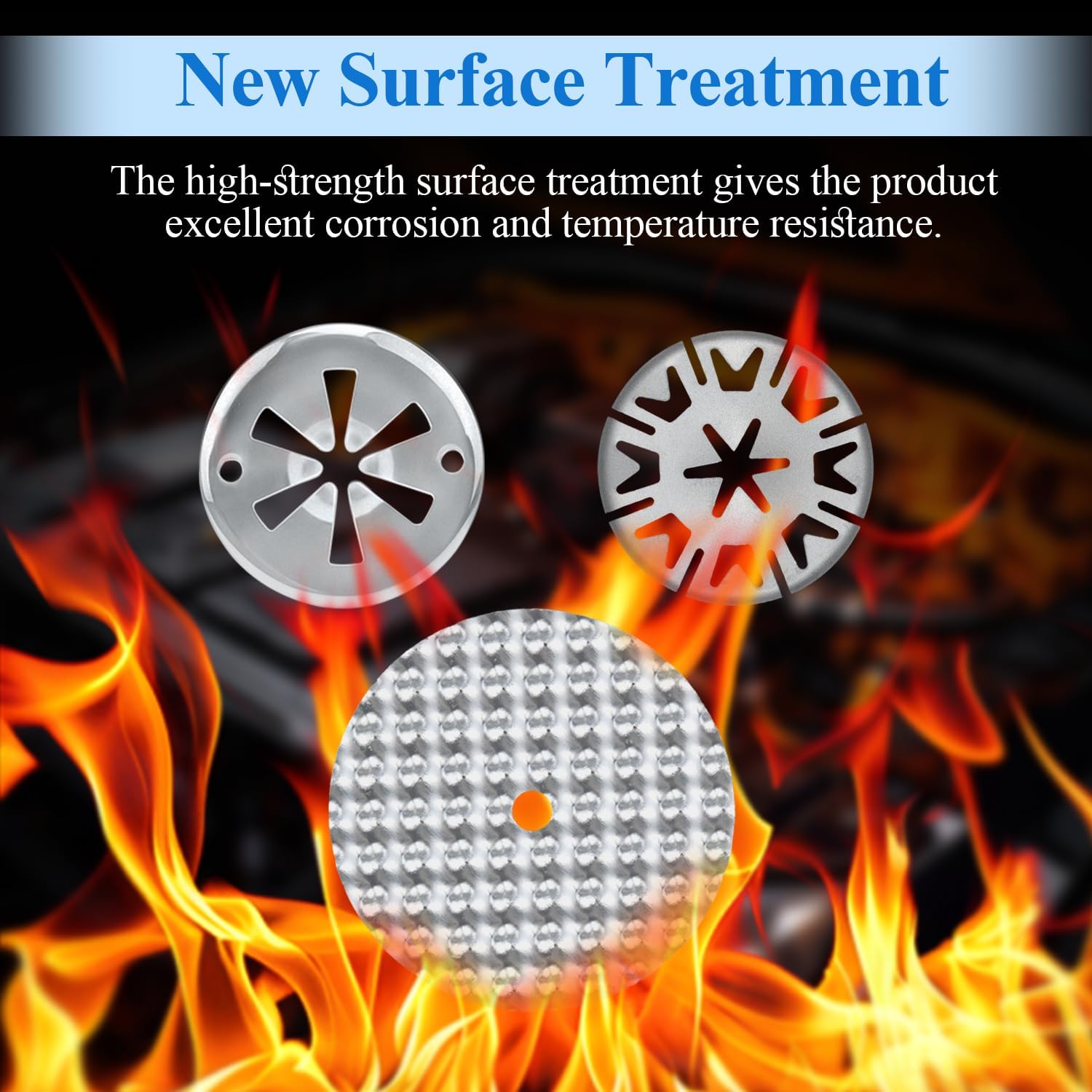 Thumbnail 3 de 35Pcs Heat Shield Repair Kit for Cars – metal & aluminium alloy panels, clips and nuts