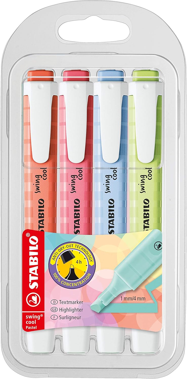 Thumbnail 6 de STABILO swing cool Pastel Highlighter Pack of 8