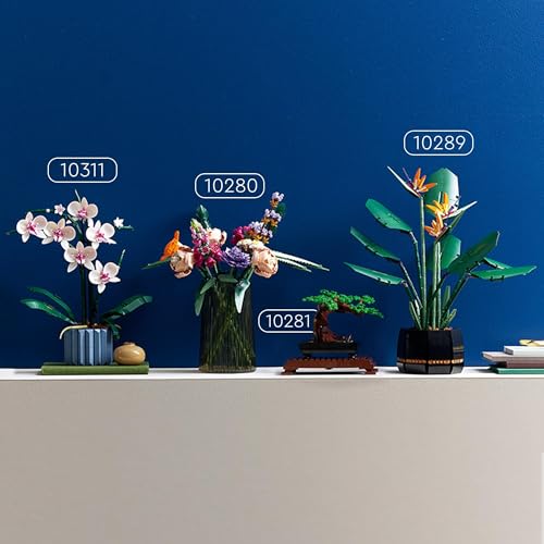 Detalle 2 de LEGO Botanicals L’Orchidée — Plante décorative LEGO pour adultes (réf. 10311)
