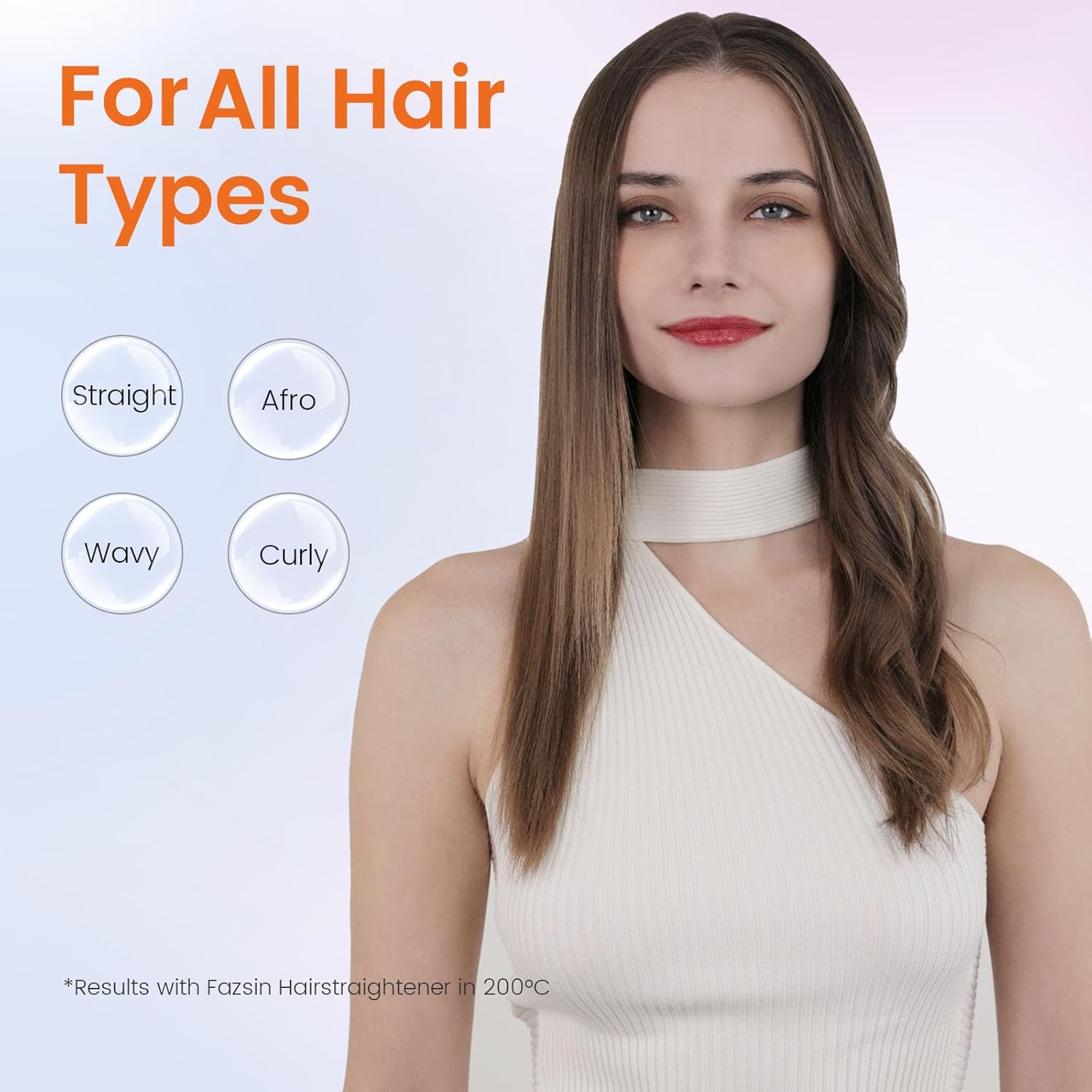 Thumbnail 8 de Faszin Plancha de Pelo Titanio 42mm, Calentamiento Rápido ⚡