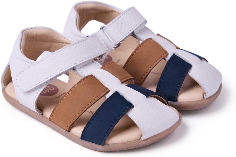 Detalle de GIOSEPPO Bébé garçon Morley Sangle réglable — sandales légères en cuir pour une marche naturelle